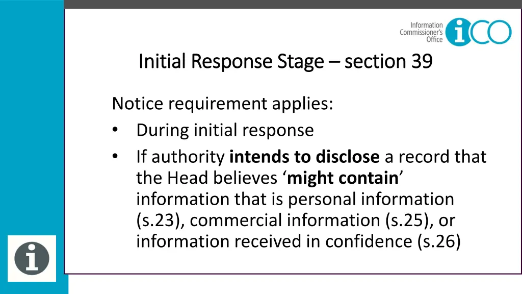 initial response stage initial response stage