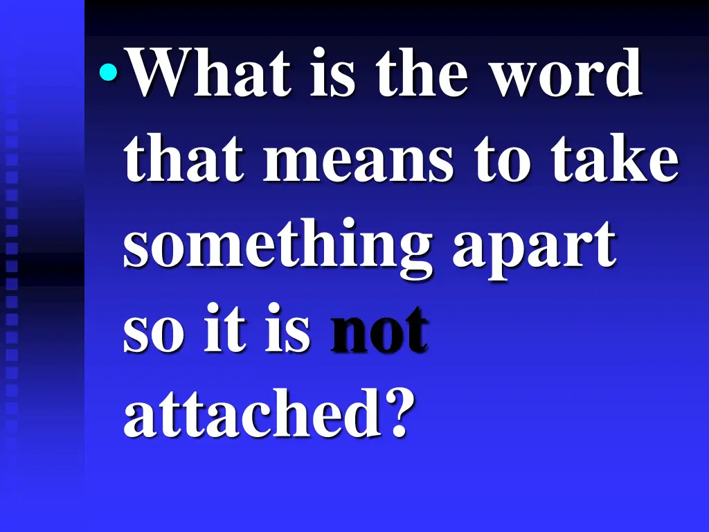 what is the word that means to take something