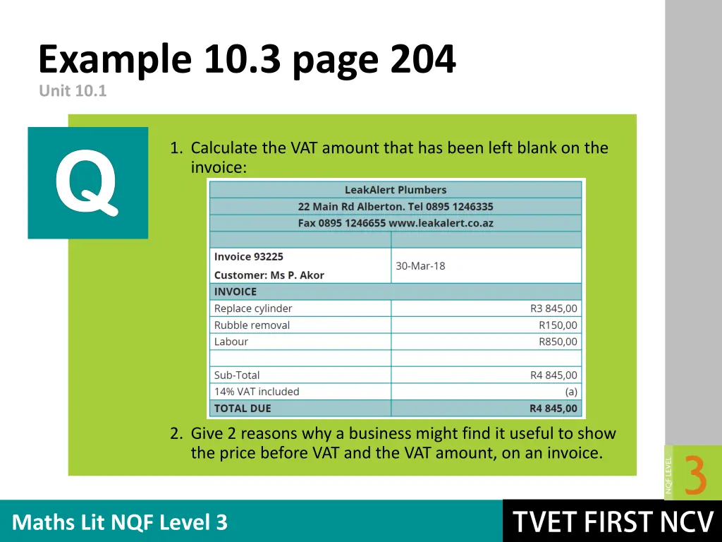 example 10 3 page 204 unit 10 1