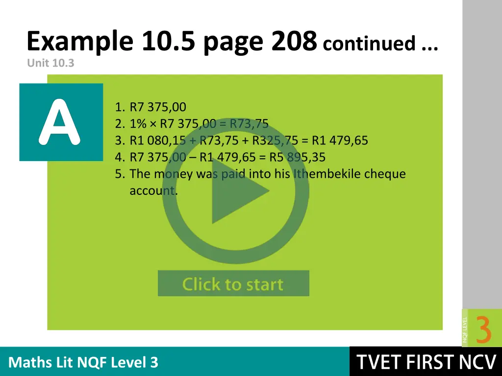 example 10 5 page 208 continued unit 10 3 1