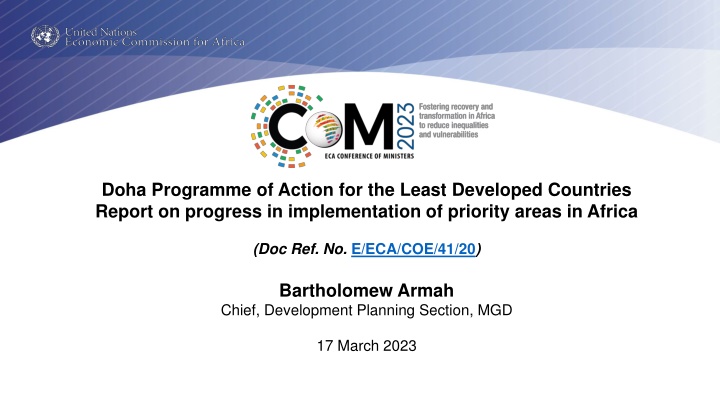 doha programme of action for the least developed