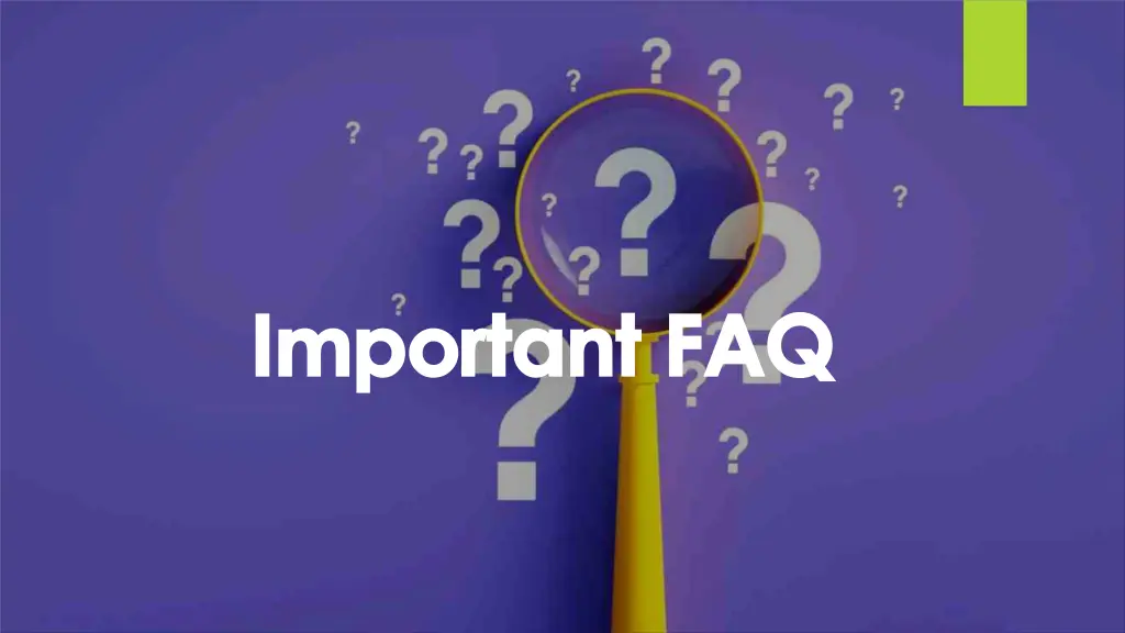 important faq important faq