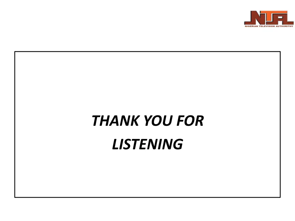 thank you for listening