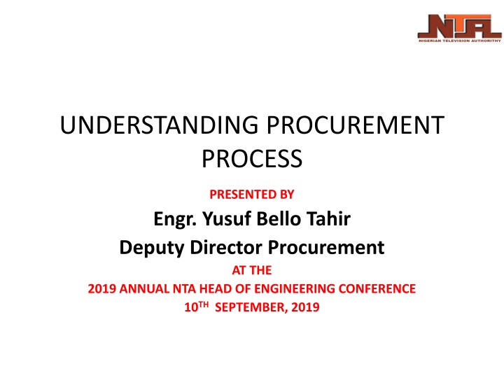 understanding procurement process