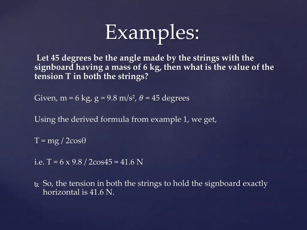 examples