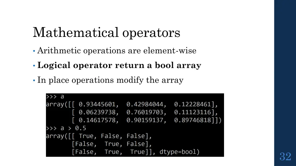 mathematical operators 2