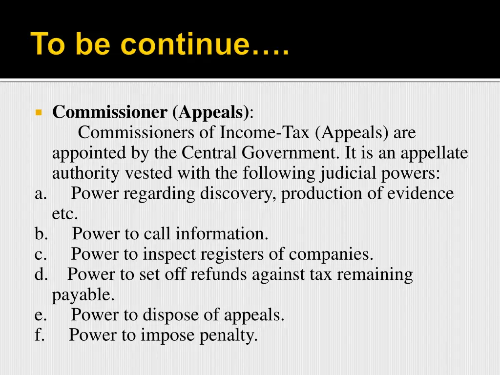 commissioner appeals commissioners of income