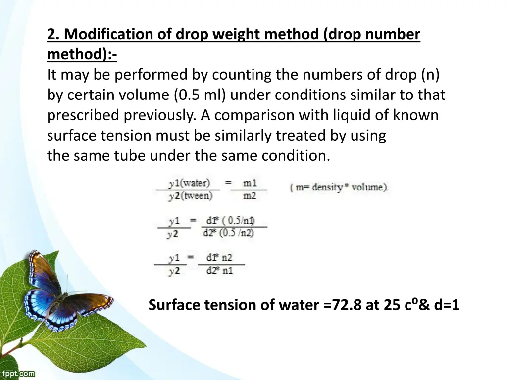 2 modification of drop weight method drop number