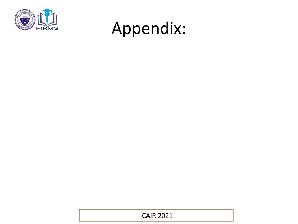 appendix