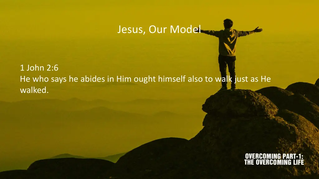 jesus our model 1