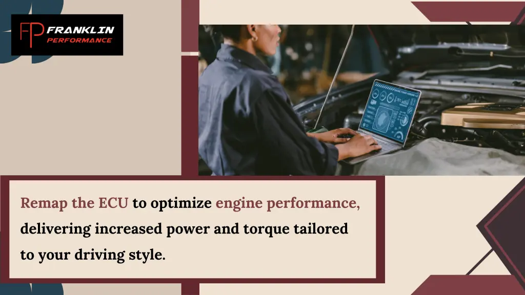 remap the ecu to optimize engine performance