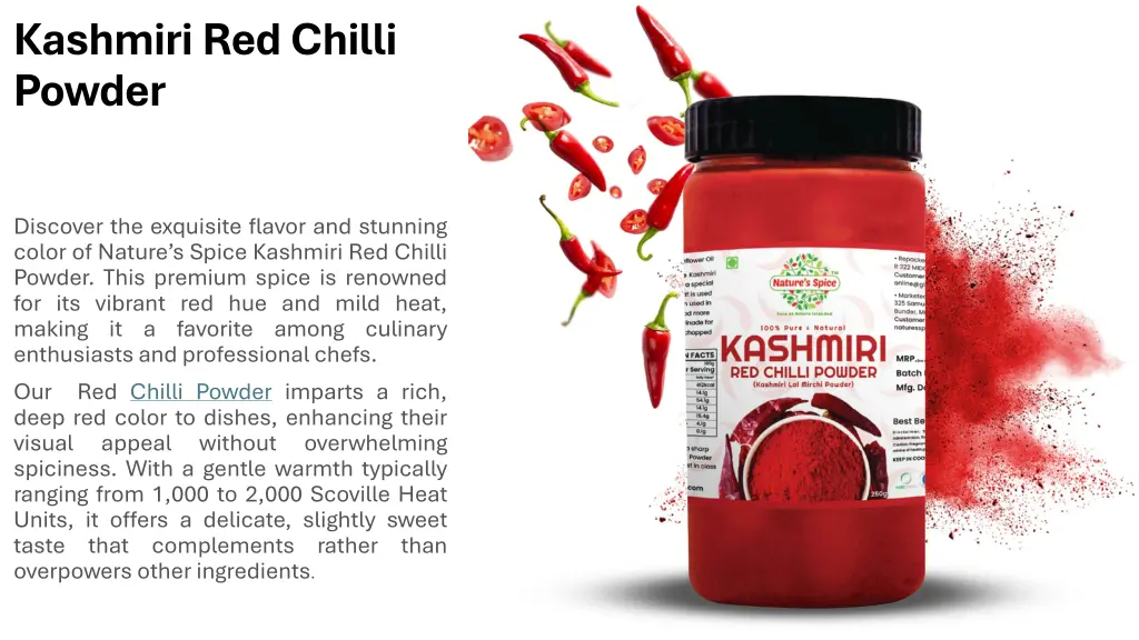 kashmiri red chilli powder