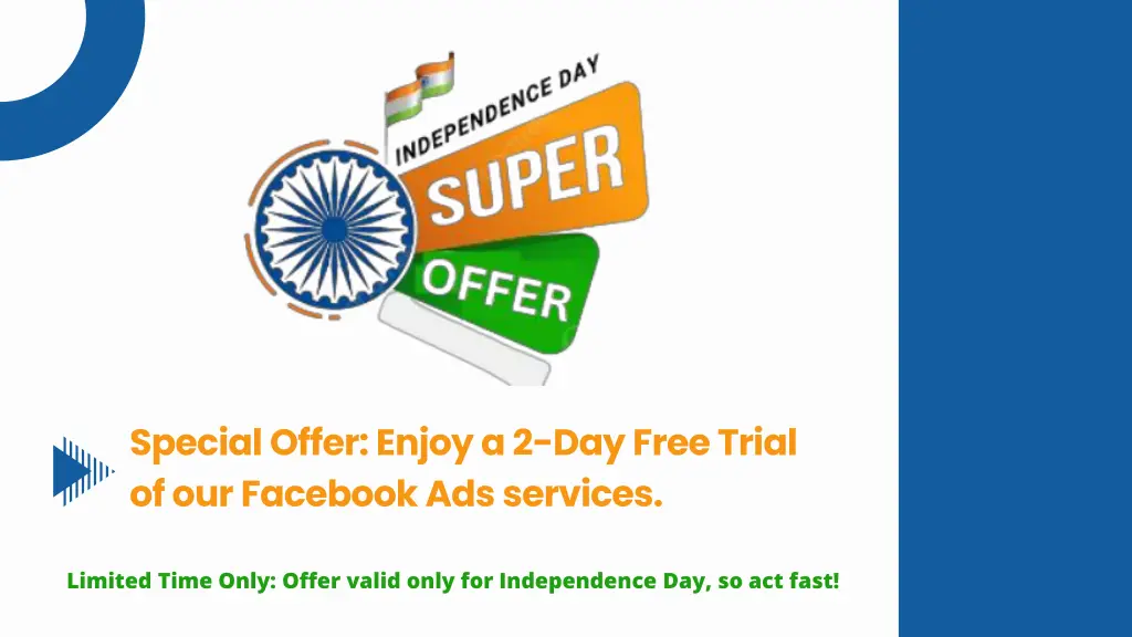 special offer enjoy a 2 day free trial