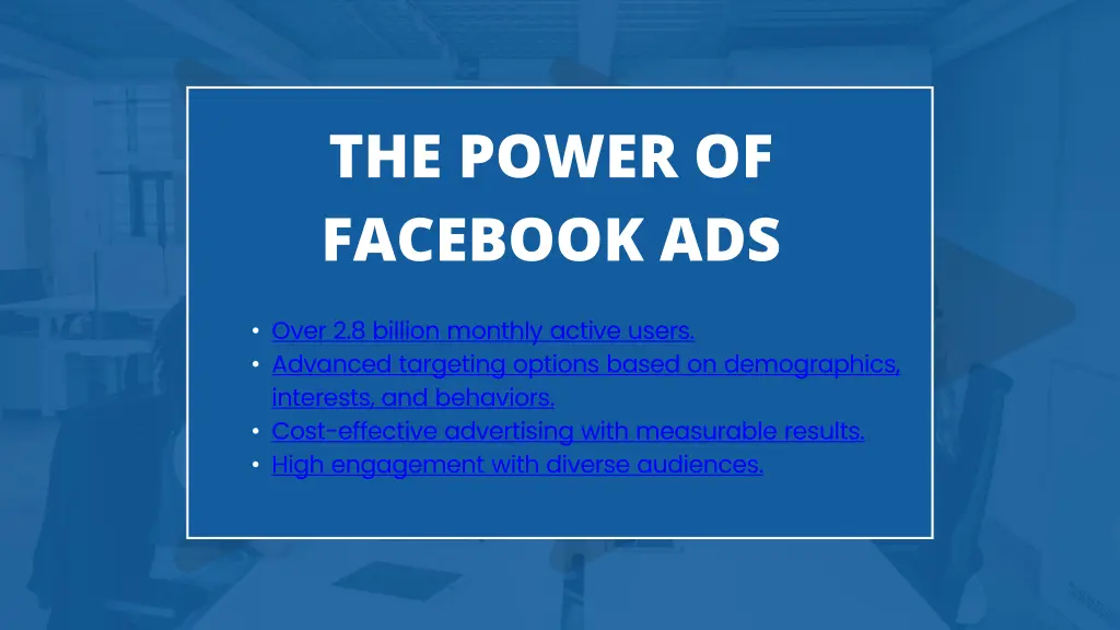 the power of facebook ads