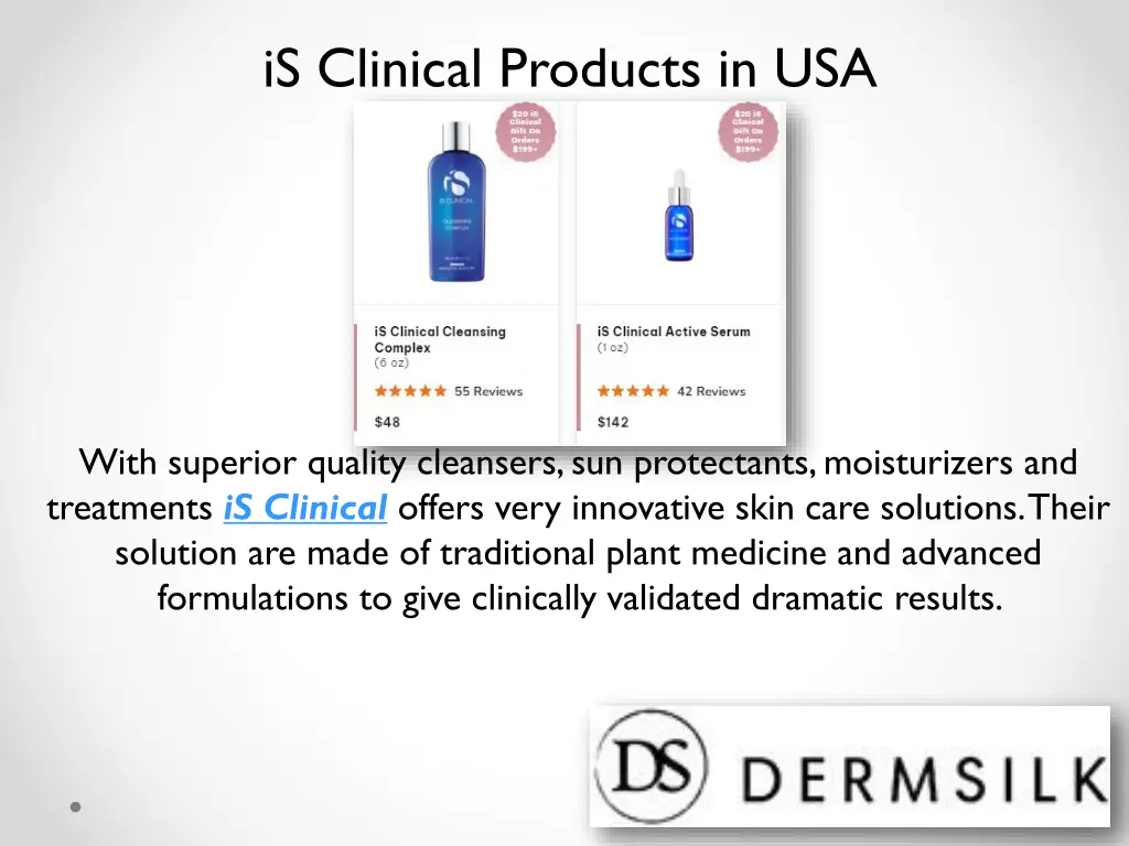 is clinical products in usa