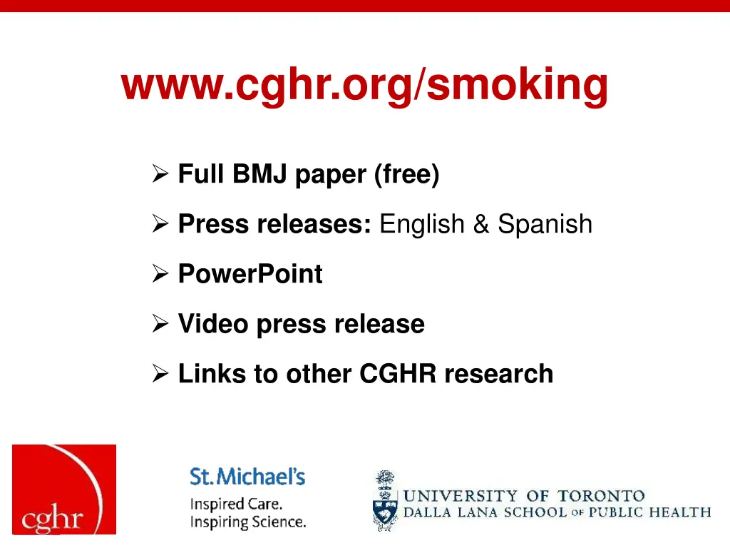 www cghr org smoking