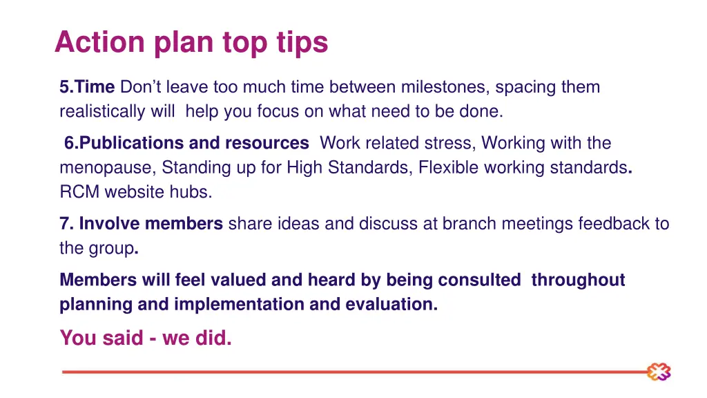 action plan top tips 1