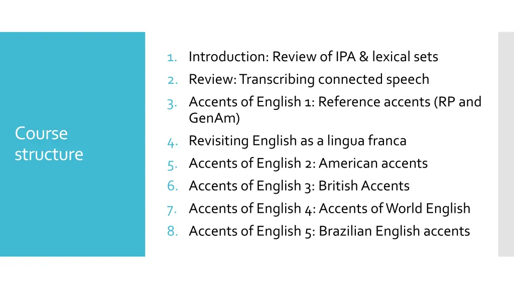 1 introduction review of ipa lexical sets