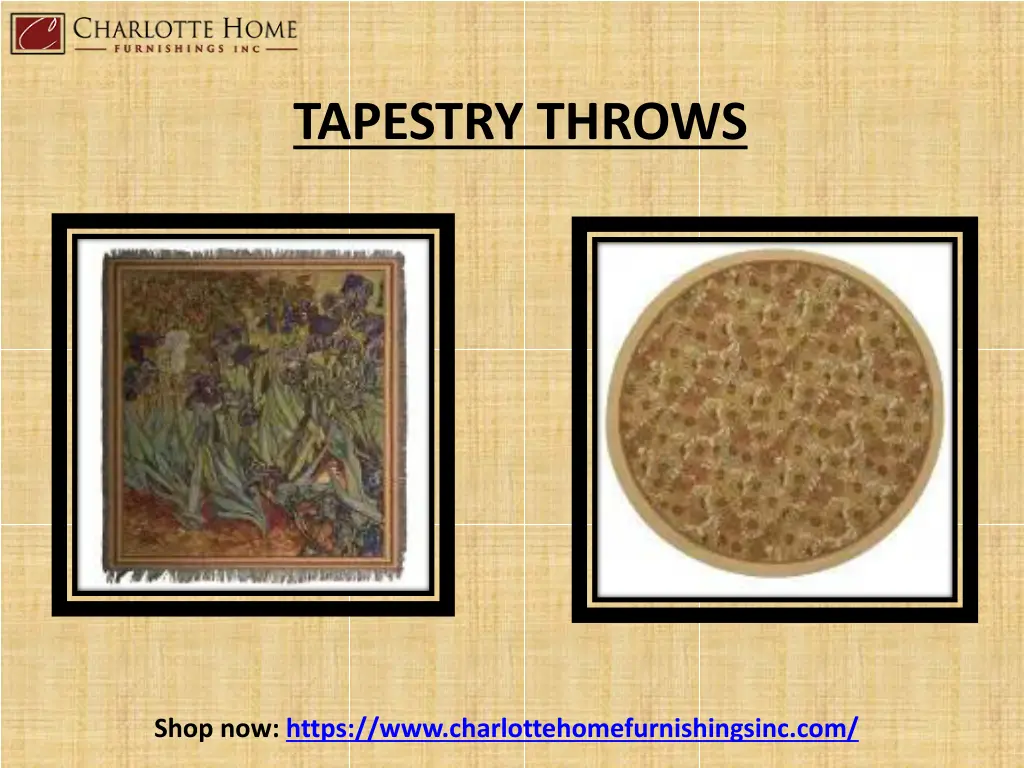 tapestry throws