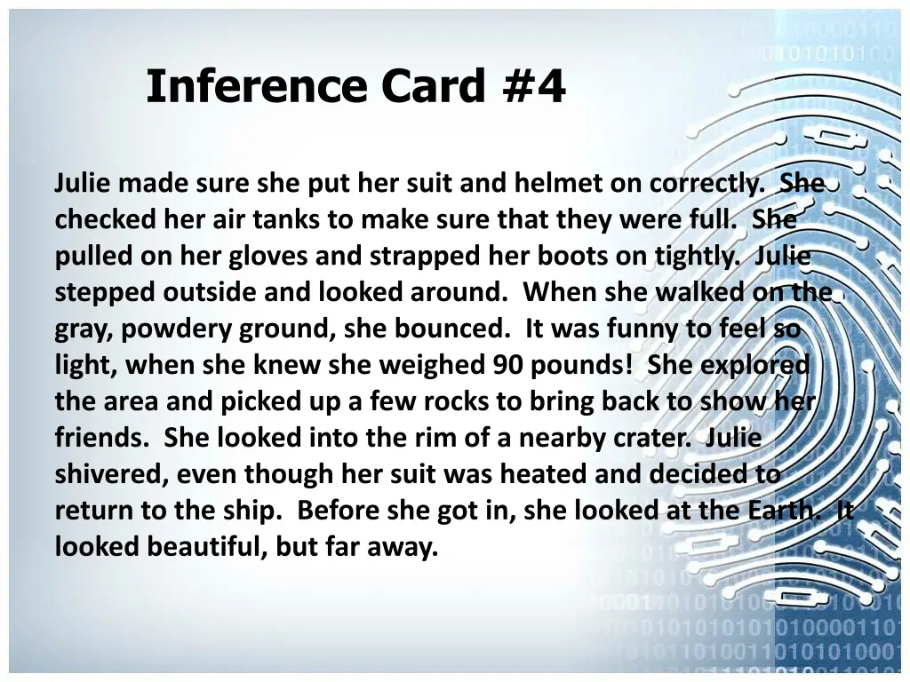 inference card 4