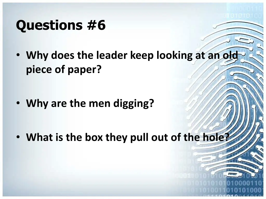 questions 6