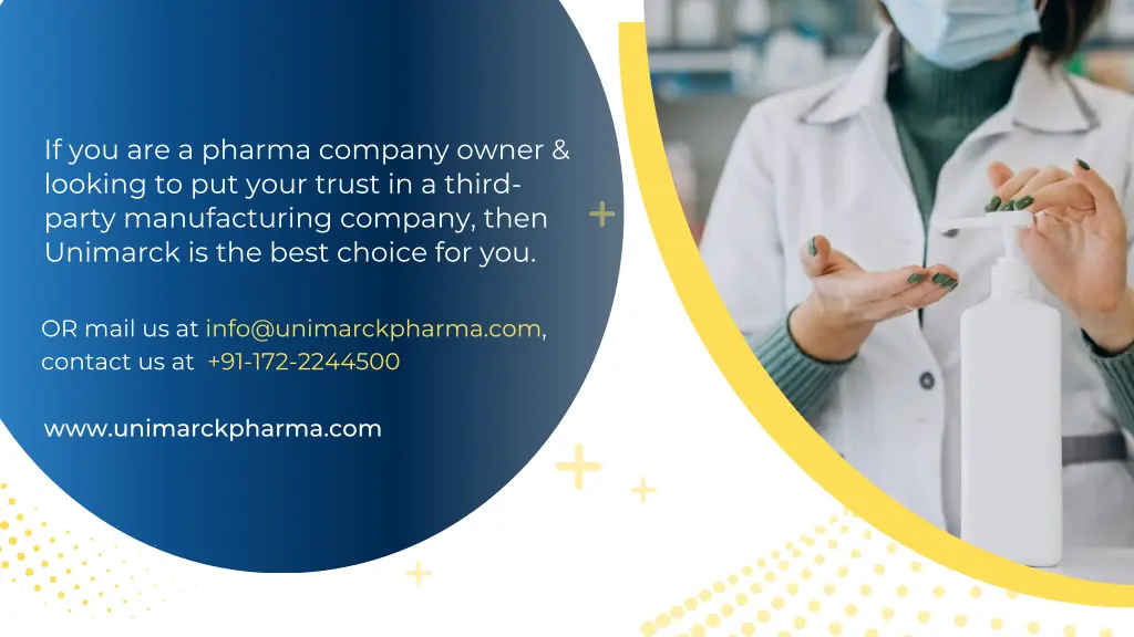 if you are a pharma company owner looking