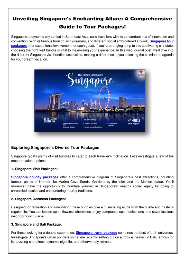 unveiling singapore s enchanting allure