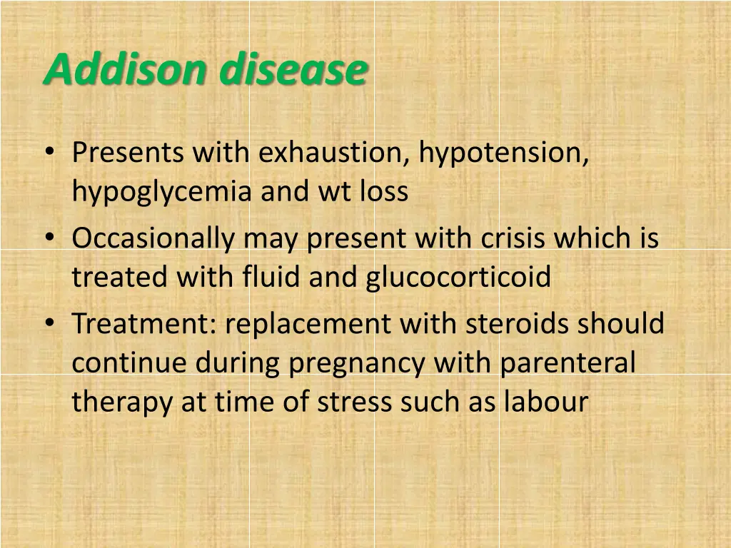 addison disease