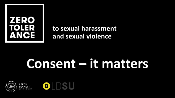 to sexual harassment and sexual violence