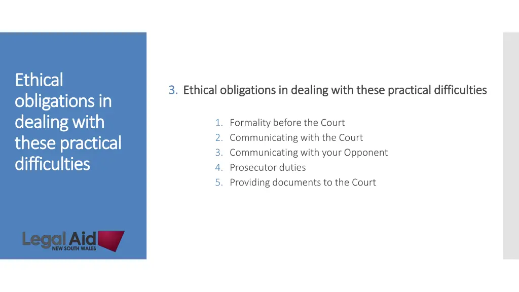 ethical ethical obligations in obligations