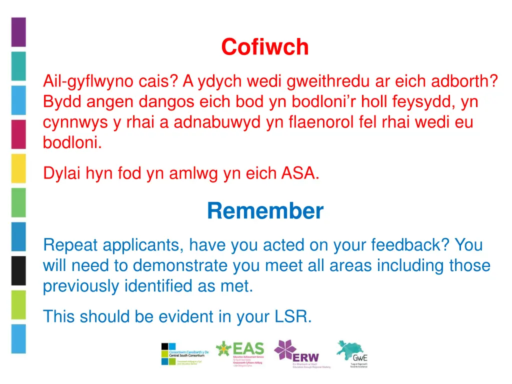 cofiwch