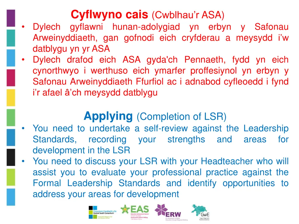 cyflwyno cais cwblhau r asa dylech gyflawni hunan