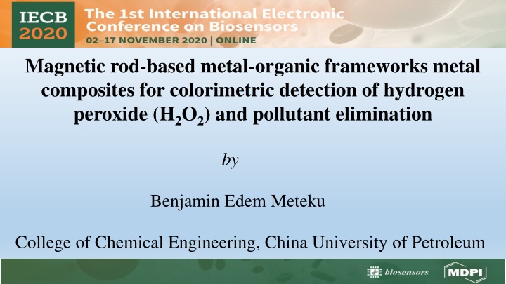 magnetic rod based metal organic frameworks metal