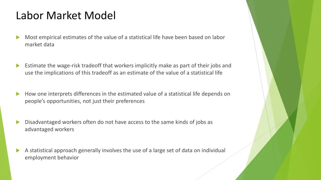 labor market model