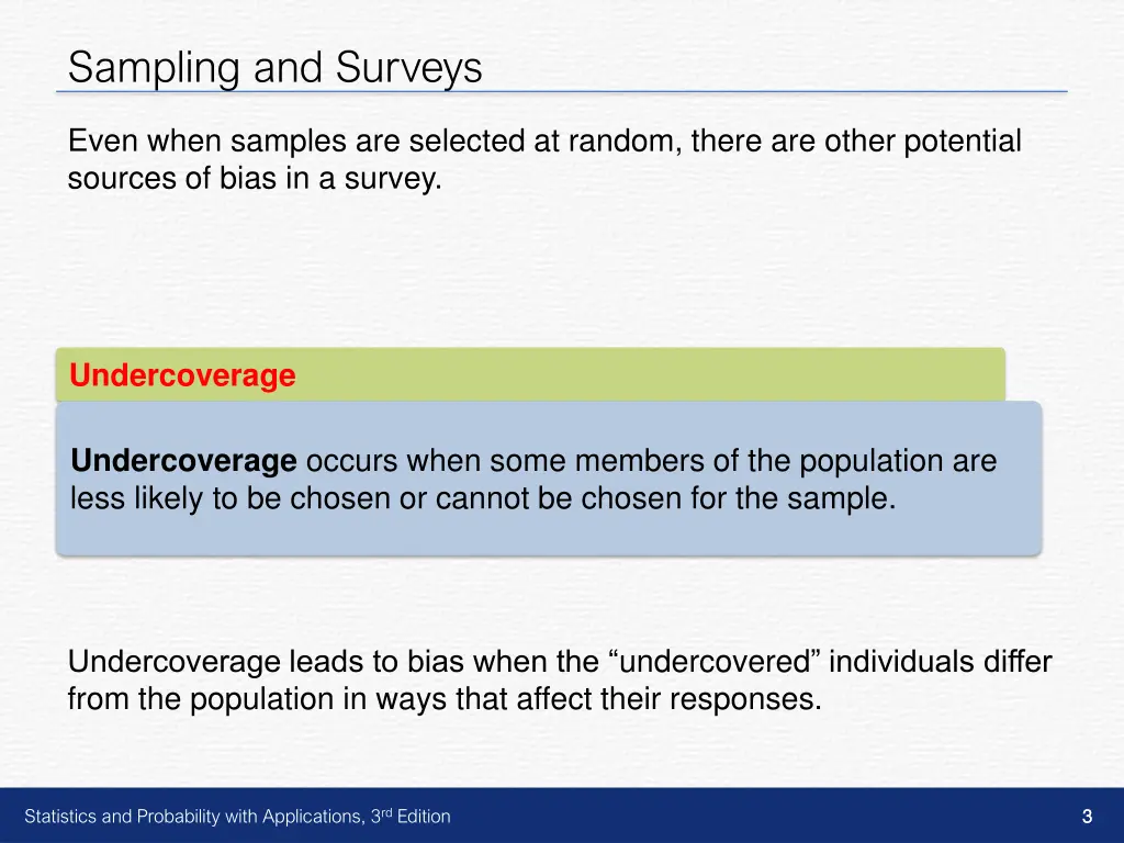 sampling and surveys 1