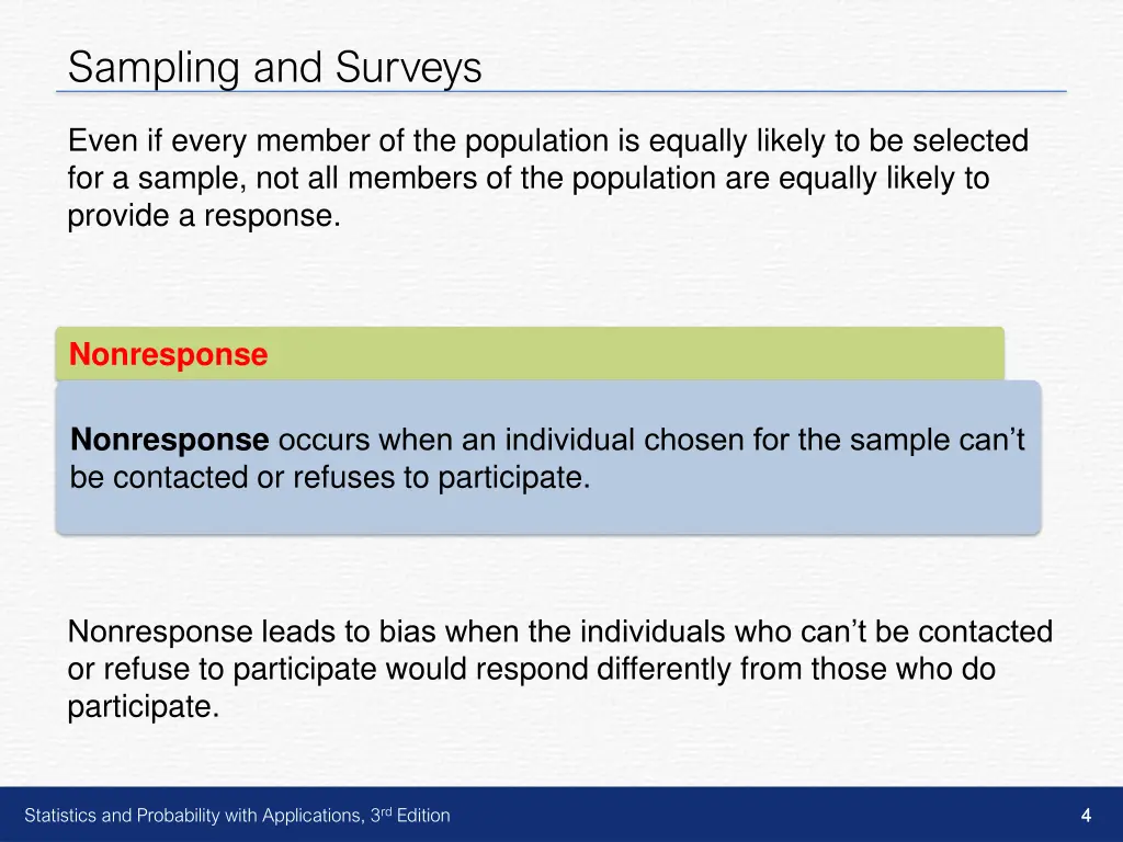 sampling and surveys 2