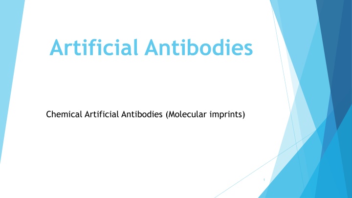 artificial antibodies