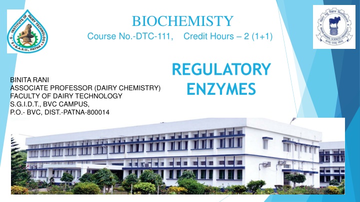 biochemisty course no dtc 111 credit hours 2 1 1