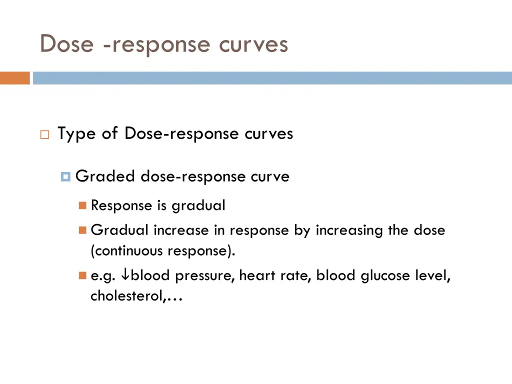 dose response curves 2