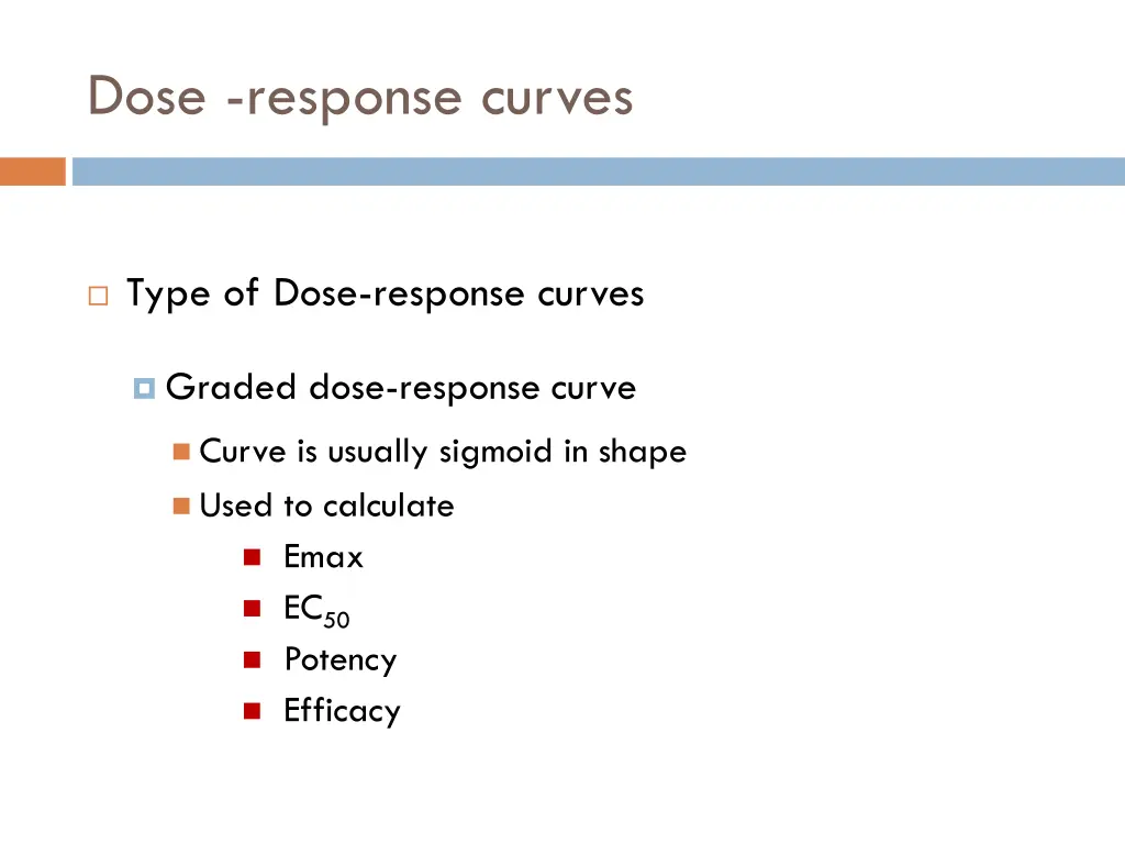 dose response curves 3