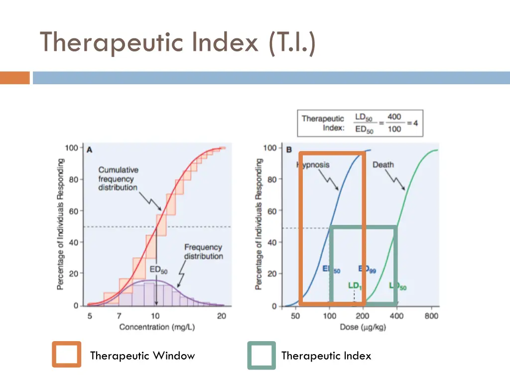 therapeutic index t i 1