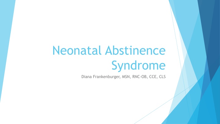 neonatal abstinence