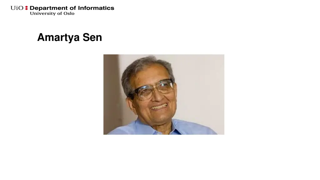 amartya sen