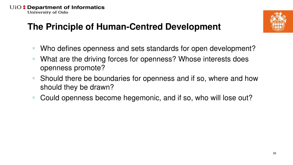 the principle of human centred development 1