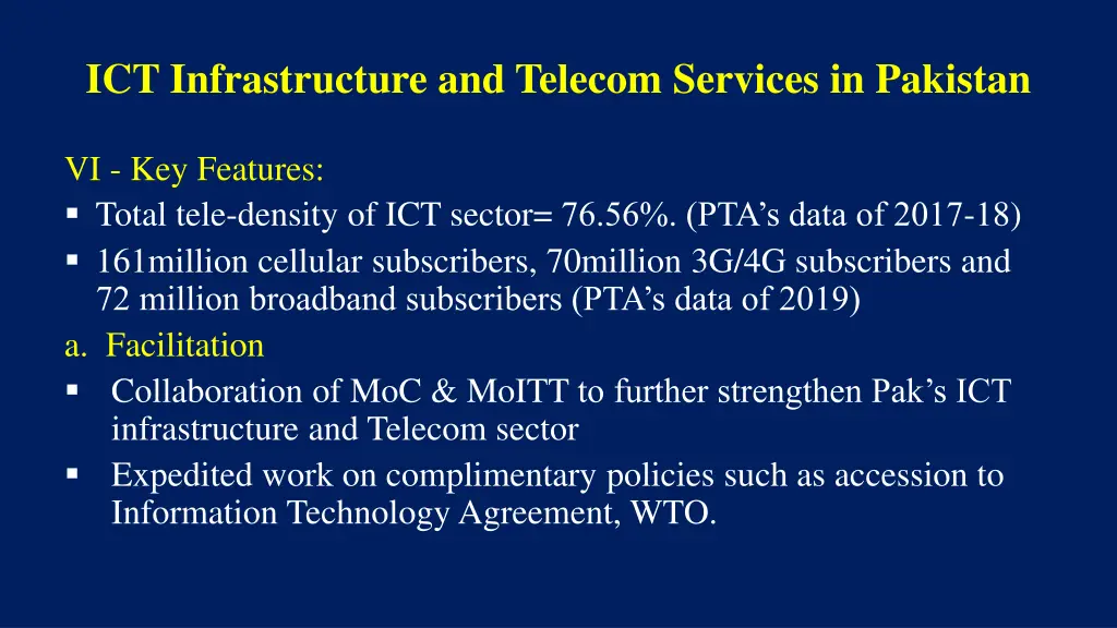 ict infrastructure and telecom services