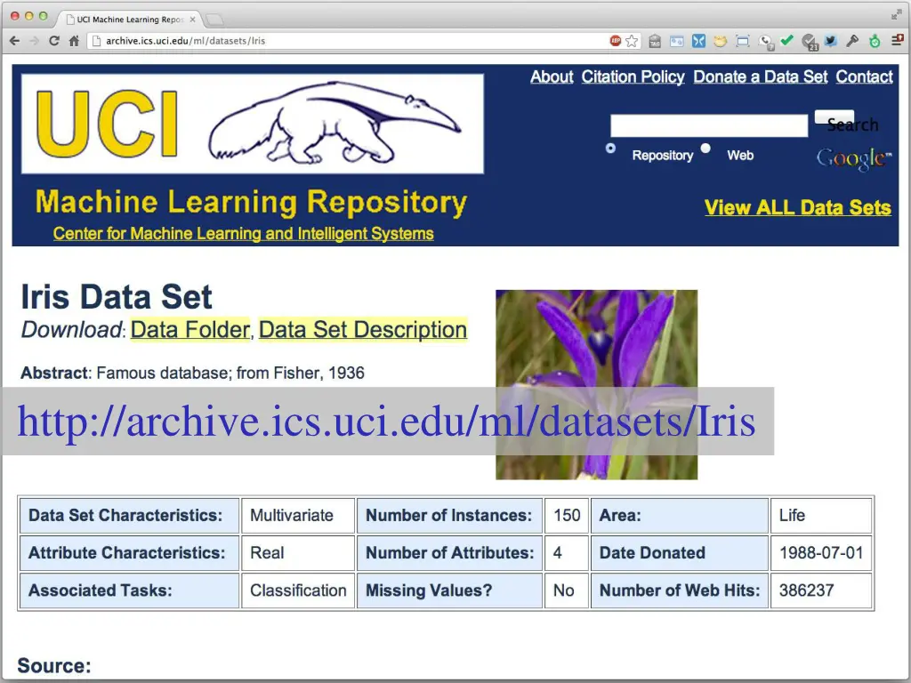 http archive ics uci edu ml datasets iris