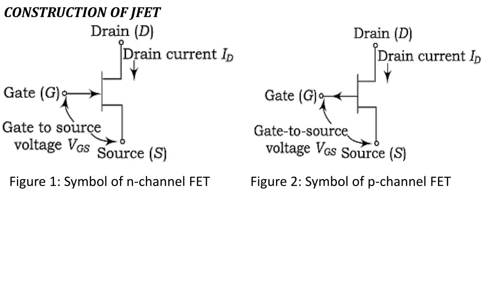 construction of jfet