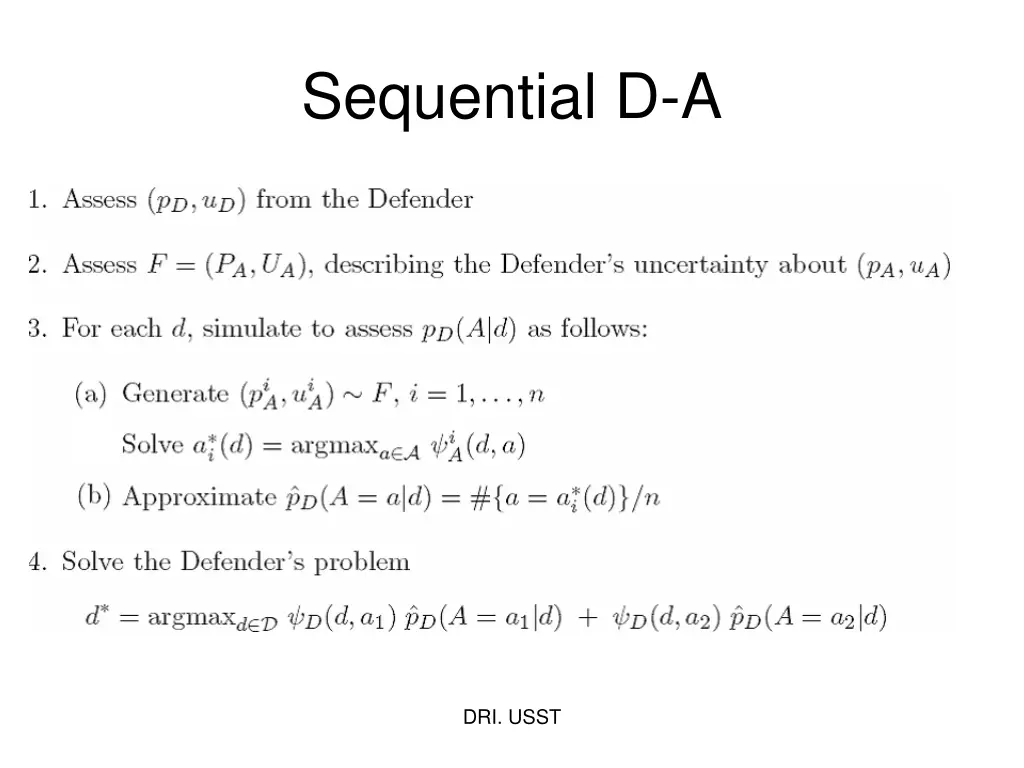 sequential d a