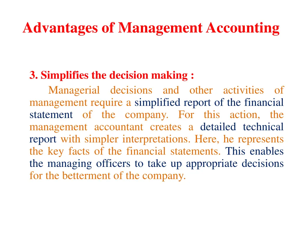 advantages of management accounting 3