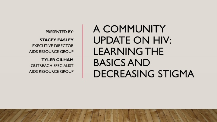 a community update on hiv learning the basics